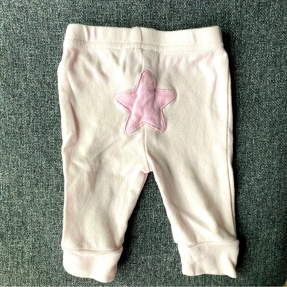 5/$20 Baby Pink Pants (0-3 months)